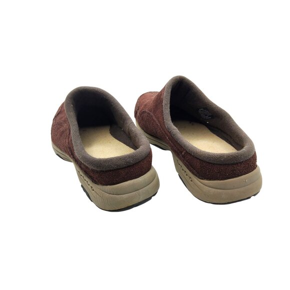 Womens Easy Spirit Soft Brushed Leather Slide On Mules - Picture 8 of 9